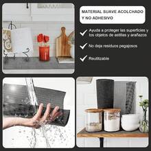 Forro Antideslizante Resistente Al Agua Para Cajones Beige - Negro - Ver 7