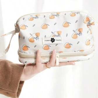 Cosmetic Bags, Travel Toiletries Bags, Cosmetic Bags For Women's Makeup Organizers, Wide-Open Bags, Wallets, Travel Essentials, Toiletries, Accessories, Brushes