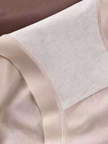 3pcs Women Seamless High Waist Panties, 3D Lifting Postpartum Belly Control Briefs - Multicolor - View 7