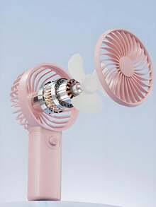 便携式迷你手持风扇 - 无电池小风扇，适合旅行、办公、海滩和日常通勤，夏季必备，迷你便携式手持风扇，无电池手持风扇 - 彩色 - 查看 11