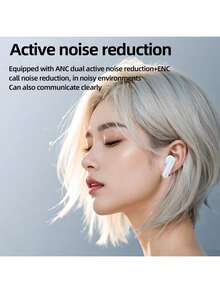 HITOZON Wireless Earbuds With Touch Control Charging Case, Stereo Earphones With Microphone, In-Ear Headphones With Bass And Noise Cancelling, Compatible With Smartphones, Computers, Laptops, Sports - one-size - View 8