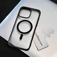 Suitable For IPhone 16/15/14/13/12/11 Pro Max Classic Acrylic Magnetic Phone Case For Beauty Or Protection. Gifts For Family, Friends, Kids, Birthday,Spring, Holiday, Boyfriends, Girlfriends, Valentine's Day - 藏蓝色 - 查看 7
