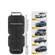 Accesorios para silla de coche de bebé | Cojín antideslizante y protector resistente a la suciedad para asientos de niños