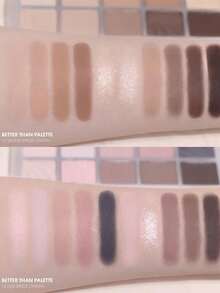 Rom&nd Romand Better Than Palette 13 ODD BREEZE GARDEN Eyeshadow Palette, Natural Daily Makeup Shades, Easy To Blend, Vivid Colors, Velvet Texture, Matte & Shimmer Finishes, High Color Payoff, Long-Lasting, Korean Cosmetics, K-Beauty, 8.3g/0.29oz - 13 ODD BREEZE GARDEN - 查看 4