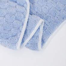 1 Stück unisex Baby Kapuzenhandtuch, einfaches Design in Unifarbe, super weich Neugeborenen Badetuch, einzigartiges Baby Kapuzenhandtuch, vielseitiges Kinder Bad Handtuch Umhang, weich & bequem Kinder Kapuzen Badetuch Wickel - 80*80cm - Übersicht 6