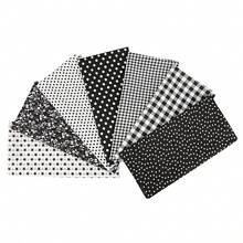 7Pcs 20" X 20" Cotton Fabric DIY Making Supplies Quilting Patchwork Fabric Fat Quarter Bundles DIY For Quilting Patchwork Cushions Cotton Fabric For Patchwork