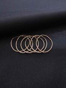 6 Stücke luxuriöses mehrlagiges Strass-Armband, bunter, glänzender, eleganter, minimalistischer Armband-Entwurf für Frauen, Modezubehör für den täglichen Gebrauch, Partys, Strand im Sommer