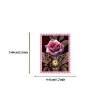 50pcs Gothic Style Stamp Stickers Value Pack Cute Cartoon Stickers Cool Anime Stickers Handbook DIY Decoration Stickers Waterproof And Durable Mobile Phone Case Decoration Stickers