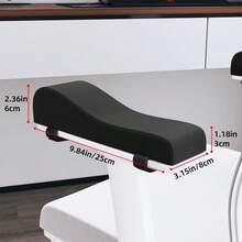 One-Piece Office Chair Arm Cushion Cover, Equipped With Memory Foam Elbow Pads, Which Can Relieve Arm Pressure. Suitable For Arm Cushions Of Office Chairs, Wheelchairs And Comfortable Gaming Chairs. Chair Cushion Seat Cushion Office Supplies Chair Pillow Desk Accessories