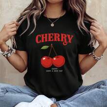 PLAYERA MUJER CUTE KAWAII LOVE CAPIBARA PANDA TE MUSCLE MEMES MODA CASUAL URBAN ARTE ANIMALES GATOS MJ42 - Negro - Ver 1