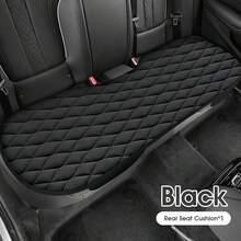 Easypie Selection Car Seat Pads, [All Season, Fall Winter Car Essentials] Soft Plush Car Seat Covers With Storage Pockets For Comfortable Driving, Universal Car Interior Accessories Memory Foam Seat Pads