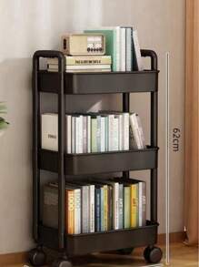 Multifunctional Multi-Layer Storage Cart - Shopping Cart Rack Bedroom Bathroom Floor Multi-Layer Snack Rack Kitchen Office Supplies Storage Rack, Suitable For Kitchen, Bathroom And Bedroom Organization