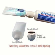 3/6pcs Plastic Toothpaste/Facial Cleanser Dispenser Adapters, Convenient Toothpaste & Face Wash Refill Home Accessories, Toothpaste Travel Set - Multicolor - View 5