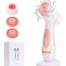 Popular Mini Electric Silicone Face Scrub Brush 500mAh Rechargeable Facial Cleanser For Home Body Care Pore Cleanser For Optimal Skin Health