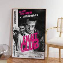 1pc Fight Club Movie Wall Art Posters Canvas Painting Home Decoration Room Art Decor Wall Arts Optional Frame