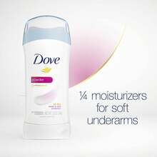 Dove Invisible Solid Antiperspirant Deodorant Stick For Women, Powder, For All Day Underarm Sweat And Odor Protection 2.6 Oz Pack Of 6 - 彩色 - 查看 4