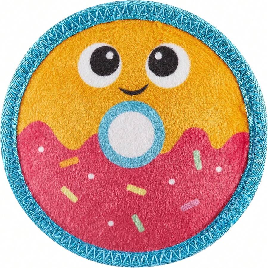 Outward Hound Tough Skinz Durable Squeaky Dog Toy With Two Tough Layers, Cherries, Red, Small - 油炸圈餅 - 查看 1