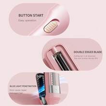 USB 充电式毛发修剪器、电动理发器、无线毛发分叉去除器、便携式自动毛发打薄机 - 彩色 - 查看 7