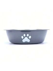 Large Capacity Pet Bowl, Stainless Steel Anti-Spill Cat Dog Food Bowl, For Medium/Large Pets, Anti-Slip Anti-Bite, Easy To Clean (Note: The Product May Have Minor Scratches Due To Friction During Transportation, Which Is A Normal Phenomenon And Does Not Affect The Normal Use And Function Of The Product. We Are Always Committed To Providing High-Quality Products, Thank You For Your Understanding And Support!)