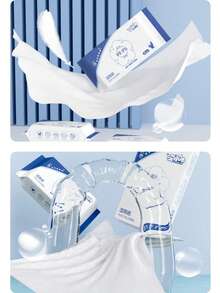 8pcs/Pack Flushable Toilet Wet Wipes, Dissolvable Material Won't Clog Toilet, & Practical Travel Pack