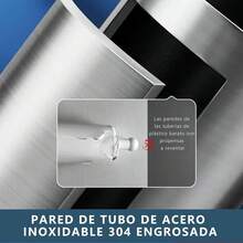 LLXXM Kit Destapador de Baño 8 en 1 de Acero Inoxidable, Incluye Desatascador Inflable para Inodoros, Tuberías de Cocina y Lavabos + Guantes de Limpieza Gratis - blanco - Ver 9
