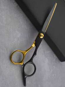 1把/2把黑色金色理发剪刀 - 刘海修剪剪、打薄剪、沙龙及家用理发工具、梳齿梳、理发师配件、吹风机、头发、理发师、美发工具、美发产品、边缘梳、理发师配件、吹风机、美发用品、发胶、卷发产品、理发剪刀、圣诞节、理发店、理发师配件、美发、吹风机、卷发梳、美发设备、发型、美发、理发师、理发师配件、理发店、美发设备 - 黑色 - 查看 9