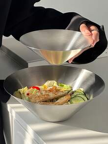 1 件高端不锈钢 Ins 风格麦片/沙拉/酸奶碗 - 彩色 - 查看 4