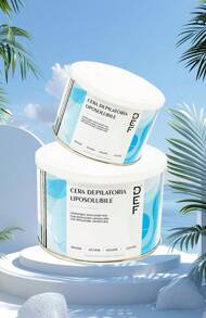 DEF Cera Depilatoria al Miele, Titanio e Azulene in Barattolo da 400ml – Per Scaldacera – Uso Professionale e Domestico