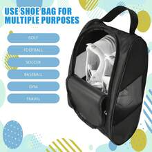 1/2 件便携式运动鞋包，运动鞋手提袋，旅行鞋收纳袋防尘透气网袋