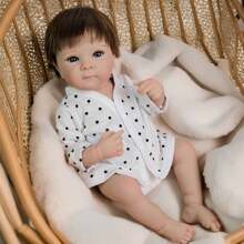 Muñeca bebé renacida NPK de 18 pulgadas, muñeca de vinilo de Body completo de niña Bettie con piel multifacética pintada en 3D, con venas visibles, muñeca coleccionable realista como regalo de Navidad