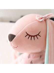 Coniglio di peluche a orecchie lunghe stile Kawaii, adatto come giocattolo di peluche comodo per il sonno dei bambini, un giocattolo da animale carino, adatto per uomini, donne e bambini. Un regalo perfetto per Natale, Ognissanti, Pasqua, compleanni e feste.