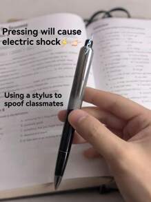 1 Reusable Pen With Expandable Memo Pad, Made Of Plastic Material, A Multifunctional Writing Tool For Exams And Notes Taking