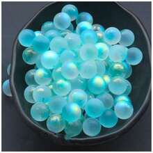 40/80/120 Pcs Starry Sky Glass Marbles Glass Ball Colorful Glass Marbles Decor Vase Filler Fish Tank Home Decor DIY Jewelry Accessories 12mm