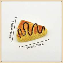 Creative Miniature Bread Fridge Magnets, Food Series Cream Fridge Magnets, Handmade Cute Animal Fridge Magnets, Memo Board Photo Decoration Strong Magnetic Stickers, Lovely Decoration, Office Desk Decor, Whiteboard Storage Cabinet Fridge Magnets For Kitchen/Office, Kitchen Decor, Home Decor, Valentine's Day Gift, Gift For Friends And Family