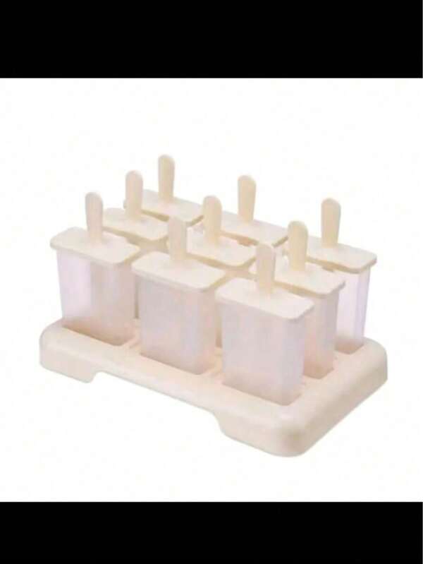DIY Popsicle Molds Homemade Ice Cream Mold With Ice Pop Sticks And Ice Cream Powder, Household Ice Lolly Model
