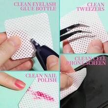 500 szt. bezpyłowych chusteczek do paznokci, płatki do zmywania lakieru do paznokci, chusteczki do przedłużania rzęs, miękkie, niewłókninowe płatki do zmywania acetonu, chusteczki do paznokci do przygotowania paznokci i zmywacza do lakieru żelowego, bezpyłowe chusteczki do kleju do paznokci, akcesoria do przedłużania rzęs, różowe, artykuły podróżne, prezenty dla mamy, przyjaciół, nauczyciela, na urodziny, wesele, biurko, półki, akcesoria, zabawny prezent, styl i niektóre części wysyłane losowo