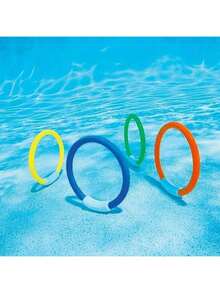 34pcs Pool Diving Toys, Suitable For Swimming Skill Training, Underwater Pool Party, Water Game Training Gift, Swimming Pool Games, Summer Swimming, Popular Water Toys For Summer - Multicolor - View 7