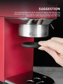 Gasket Seal Part Compatible With Espresso Machine Dedica EC680 EC685 Models Silicone Ring Replacement - Black and White - View 9