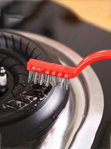 3 piezas/6 piezas/9 piezas Cepillos de limpieza de estufas de acero inoxidable (cepillo de nailon, cepillo de latón, cepillo de alambre de acero) Cepillo de alambre de acero, cepillo de estufa, con mango cómodo, para limpiar escoria de soldadura, limpiar y desengrasar (aproximadamente 7 pulgadas de largo) Herramienta de desoxidación, herramienta de desoxidación, limpiador de escoria de soldadura, cepillo, cepillo resistente, material de acero de alta calidad, herramienta de limpieza de metales, cepillo de limpieza adecuado para cocina, estufa, comedor, sin electricidad requerida, reutilizable, esencial para la limpieza del hogar, elimina rápidamente la grasa