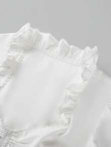 ii Women's Bavarian Oktoberfest Costume Traditional Dirndl Half Sleeve Lace Blouse Classic Tops, Halloween