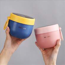 Youth Thermal Lunch Box With Soup Cup, Portable Oatmeal Container