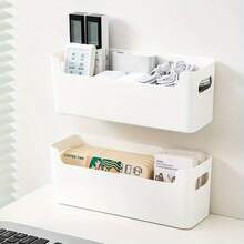 4pcs Ultimate Space-Saving Underwear Organizer - Wall-Mounted Storage Box With Adjustable Compartments For Socks, Lingerie, Stockings, And Bedroom Accessories - Easy Installation, Durable, And Versatile Home Supplies For Maximizing Wardrobe Space - White - View 7