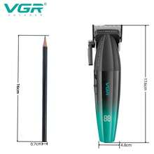 VGR Professional Hair Clipper, Cordless Electric Hair Trimmer, 9000RPM, Men's Hair Clipper V-003 - Multicolor - View 8