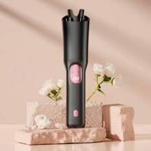 2000mAh Rechargeable Battery 35W Max Portable USB Charging Rotating Curling Iron, Wireless Automatic Hair Curler, 160-200℃ Temperature Control, Anti-Scald, Ideal For Dry Hair, Gift For Long Hair