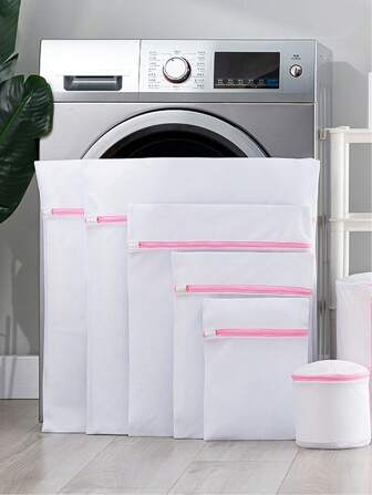 1/3/6pcs, Household Anti-Deformation Laundry Bag, Underwear And Bra Washing Bag, Anti-Entanglement Laundry Net Bag, Luggage Clothing Sorting Bag