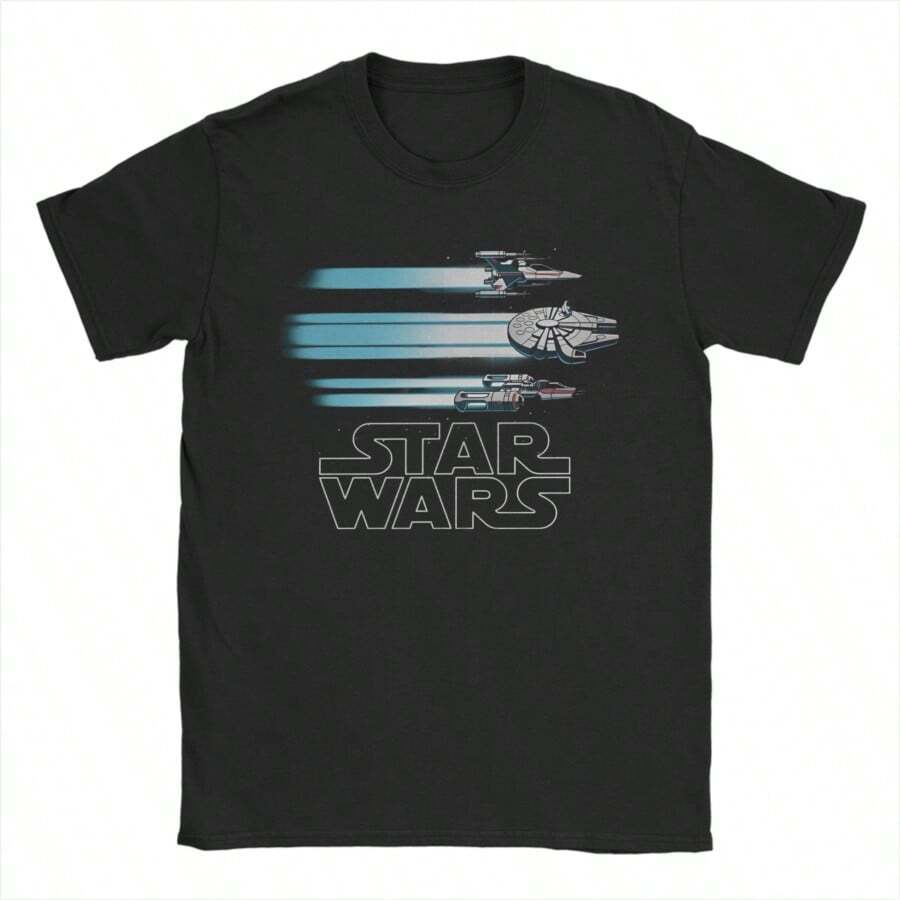 Men Women Star Wars Join The Empire T Shirt 100 Cotton Graphic Print Tee Shirts Clothing Outfits - Black - View 1