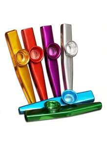 Metal Kazoo With Storage Box, Aluminum Alloy Kazoo, Compact Guitar & Ukulele Accompaniment Instrument, Portable Pocket Musical Instrument For Instant Playing, Musical Instrument Gift