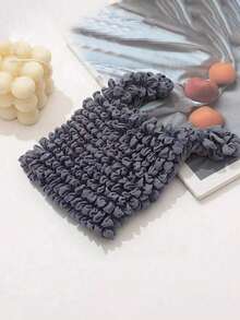 1 件折叠褶皱收纳袋魔术扩展气泡弹力稻草袋迷你袋大容量购物袋柔性拉伸袋可重复使用折叠购物手提袋旅行便携式收纳袋 - 彩色 - 查看 17