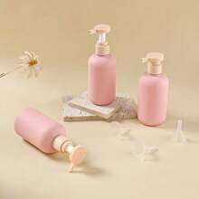 6pcs Travel Refillable Bottle Set, Empty Liquid Containers Portable Tool Refill Travel Bottle Set, Travel Size Bottles With Funnel Back To School - Multicolor - View 5