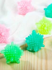 1/4/8/16pcs Reusable Laundry Washing Balls - Fabric Softener For Washing Machine, Anti-Wrinkle, Dirt Removing And Clothing Cleaning, Durable Material, Multiple Colors (Pink, Yellow, Green, Blue) - Suitable For Delicate Fabrics, Enhance Vortex Rotation For Gentle Cleaning, Laundry Room Accessory